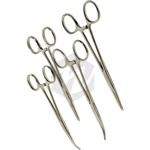 Pinzas Hemostáticas Kelly Surtidas + Pinzas Hemostáticas Crile de 5.5 Pulgadas, Instrumentos Quirúrgicos de Acero Inoxidable de Primera Calidad, Certificación CE - Product Image 4