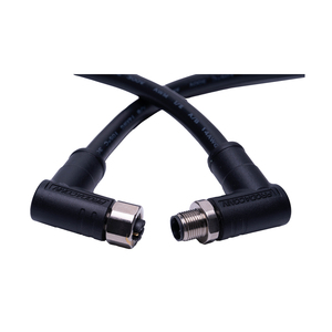 Câble Ethernet Cat 6A étanche M12 X-code double extrémité mâle 8 broches vers mâle 8 broches - Product Image 3