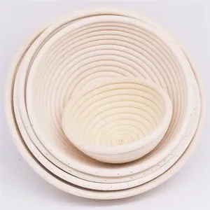 Panier de Fermentation en Rotin Fait Main pour Boulangerie, Matériau Naturel pour la Cuisson du Pain et la Fermentation du Pain au Levain - Vente en Gros - Product Image 1