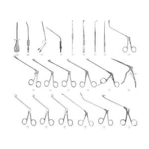 Ensemble d'instruments chirurgicaux MEDZORA FESS pour la chirurgie endoscopique des sinus - Instruments ORL manuels en acier inoxydable CE ISO13485 - Product Image 1