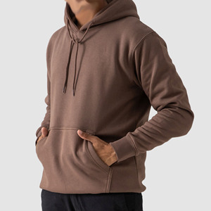Custom Embroidery Logo Front Blank Zipper-Up Hoodie Men's ODM Service 400g 100% Cotton Fleece <b>Waterproof</b> Heavyweight Hoodies - Product Image 1