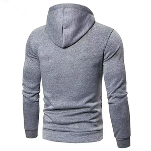 Nouveau Hoodie Court Tendance avec Logo OEM pour Hommes, Grandes Tailles, Sweat-shirts à Capuche à Manches Longues - Product Image 4