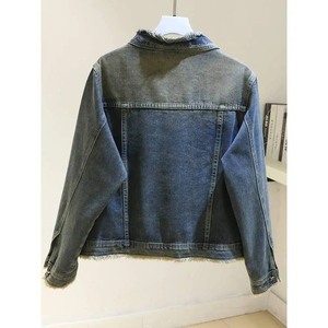 <b>Women's</b> <b>Cape</b> Coat Denim <b>Jacket</b> Double Breasted Loose Fit Washed Button Windbreaker Casual Office Winter Eco-Friendly Autumn 2026 - Product Image 2