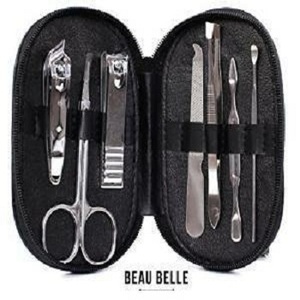 Meilleur professionnel de luxe français Long hommes hommes voyage soins des ongles manucure pédicure coupe-ongles cadeau Kit d'outils produit - Product Image 2