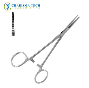 Pinza Hemostática Quirúrgica Manual de Acero Inoxidable CHARISMATECH para Oclusión de Vasos y Control de Hemorragias, Certificación CE - Product Image 4