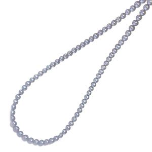 Collar con Colgante de Perla de Agua Dulce Diana, Perla Edison Morada de 9-12 mm, Alta Costura, Perla Individual, Plata S925 para Mujer - Product Image 5