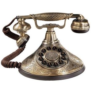 Téléphone en métal classique pour une décoration intérieure intemporelle, améliorant l'ambiance de la pièce avec un style rétro élégant - Product Image 6