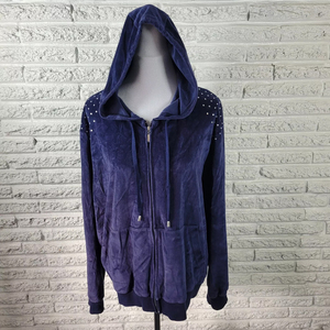 Nueva sudadera con capucha de diamantes de imitación para mujer, elegante y ajustada, moderna y cómoda al mejor precio, en oferta. - Product Image 1