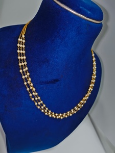 Elegant <b>Silver</b> Moti Chain <b>Necklace</b> Teal Square Crystals Pearl Beads Minimalist Fine Jewelry Set for Women Wedding Party - Product Image 2