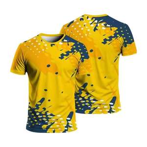 เสื้อยืดผ้าฝ้ายแท้ 100% น้ำหนัก 300 กรัม พิมพ์ลายด้านหน้าด้วยเทคนิค Sublimation เป็นมิตรต่อสิ่งแวดล้อม ผลิตโดยโรงงาน OEM รับผลิตเสื้อยืดแบบ Private Label - Product Image 3