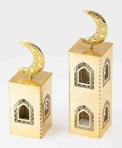 Minarete de Latón Sólido Color Dorado, de la Mejor Calidad, Forma y Tamaño Personalizados, Minarete de Latón Puro - Product Image 1