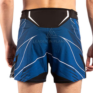 Shorts de MMA para Hombre Hechos en Pakistán, Económicos, de Alta Calidad, Cómodos, de Secado Rápido, Transpirables, de Spandex/Poliéster, con Contraste de Color - Product Image 3