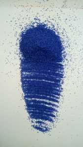 Pierre naturelle colorée rose foncé, grain 1 mm, écologique, non toxique, pour les industries de la peinture, application au sol - Product Image 6