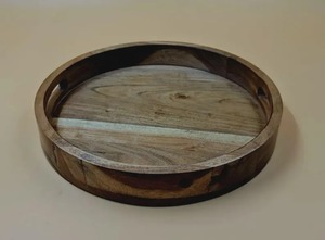 Honest Build Luxury Wooden Serving Tray Durable & Customizable for Reliable Use in <b>Kitchen</b> Dining Room Celebrations - Product Image 4