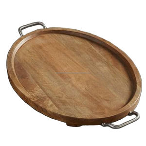 Fruits Brownie Bonbons Chocolat Affichage En Bois Plateau De Service En Bois BYTCD Fabriqué En Inde - Product Image 2