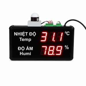 Sensor Industrial de Temperatura y Humedad con Pantalla LED |   AT-THMT-T – Disponible como OEM - Product Image 1