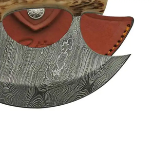 Handmade Damascus Steel Ullu Kitchen Chef <b>Knife</b> Pizza <b>Tools</b> Available for Bulk Sale - Product Image 3