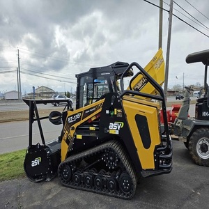 Chargeuse compacte ASV haute puissance avec broyeur, moteur Kubota, attache sur chenilles et broyeurs forestiers, équipement de défrichage - Product Image 5