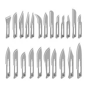 ใบมีดผ่าตัดปลอดเชื้อ 120 ใบ ขนาดต่างๆ 10 11 15 20 21 22 พร้อมด้ามจับมีดผ่าตัดเบอร์ 3 และเบอร์ 4 จำนวน 2 ด้าม บรรจุภัณฑ์แยกชิ้น เหมาะสำหรับการใช้งาน - Product Image 2