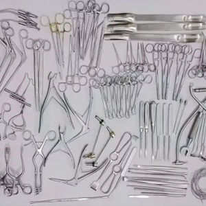 ชุดผ่าตัดเปิดหน้าท้องแบบพรีเมียม 133 ชิ้น สำหรับการผ่าตัดทั่วไป ทำจากเหล็กกล้าไร้สนิม ใช้งานด้วยมือ ใช้ซ้ำได้ ผ่านการฆ่าเชื้อด้วยอุณหภูมิสูง - Product Image 1