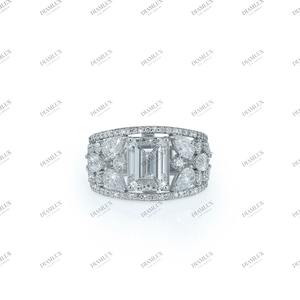 แหวนเงินแท้ 10 กะรัต ประดับเพทาย ดีไซน์ทันสมัย สำหรับทั้งชายและหญิง เหมาะสำหรับงานแต่งงาน งานหมั้น และโอกาสพิเศษ - Product Image 4