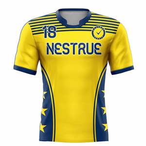 Camiseta de Fútbol Deportiva Personalizada, Sublimada, Ligera, Transpirable, para Entrenamiento, Ropa Deportiva Sublimada - Product Image 3