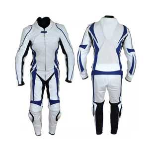 Motorcycle Leather Racing <b>Suit</b> Wholesale Custom Design Protective Quick Dry Breathable Full Sleeve <b>One</b> Piece Biker Apparel - Product Image 1