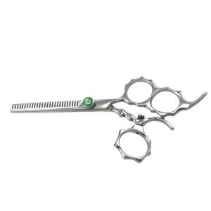 กรรไกรตัดผมสเตนเลสสตีลจากเยอรมันมีสามวง - Product Image 5