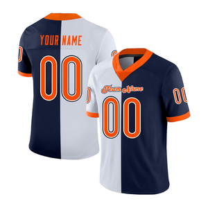 Jersey de Fútbol Americano Personalizado de Primera Calidad a Precio Accesible, Bordado, Transpirable, 100% Poliéster, Tejido de Secado Rápido - Product Image 1