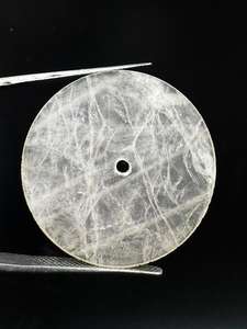 Cadran en quartz rose naturel, taille 31,50 mm, disque rond plat, épaisseur 1,50 mm, cadran de montre - Product Image 3