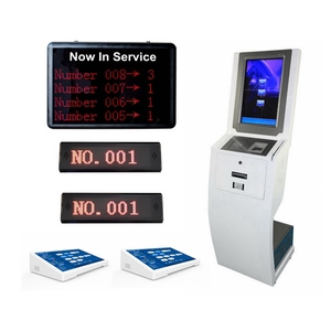 Système complet de gestion de file d'attente Freequeue avec écran LED, montage au sol/mural, informations d'appel personnalisables, logo de marque pour - Product Image 1