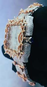 High Quality End Automatic Diamond <b>Watch</b> for Men with Sapphire Glass and Premium <b>Mechanical</b> Movement Available At Best Price - Product Image 4