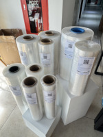 Film de coulée laminé LLDPE du Vietnam, 500 m, doux, lisse, transparent, haute résistance, qualité machine, rouleau d'emballage