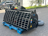 Offre directe d'usine Skid Steer Loader Bétonnière Godet Excavatrice Ciment Mix Bucket Attachement
