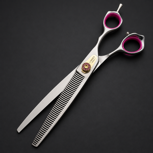 Premium Pet Grooming <b>Scissors</b> Set Made High Quality Stainless Steel Professional <b>Dog</b> Cat Hair Cutting Kit Titanium-Coated - Product Image 3