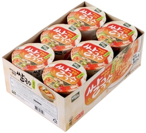 [YNK INTERNATIONAL KOREA] Nouilles de riz instantanées Mr HOO en tasse, saveur fruits de mer, bœuf et kimchi, nourriture coréenne en gros - Product Image 6
