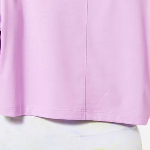 Top Corto Deportivo para Mujer, Cuello Redondo, 100% Algodón, Transpirable, Casual, para Todas las Temporadas, Ajuste Holgado, Manga Corta, Ideal para Running y Fitness - Product Image 6