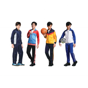 Conjunto de Uniforme Escolar Deportivo Personalizado de Material de Calidad Garantizada, Antibolitas, 100% Poliéster, Unisex, Exportadores Indios - Product Image 1