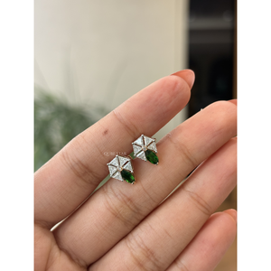 Pendientes Colgantes Dobles con Diamantes de Corte Brillante de 0.35 Ct, Oro de 14K, Certificación IGI, Joyería de Lujo para Mujer, Regalo para Bodas y Fiestas - Product Image 4