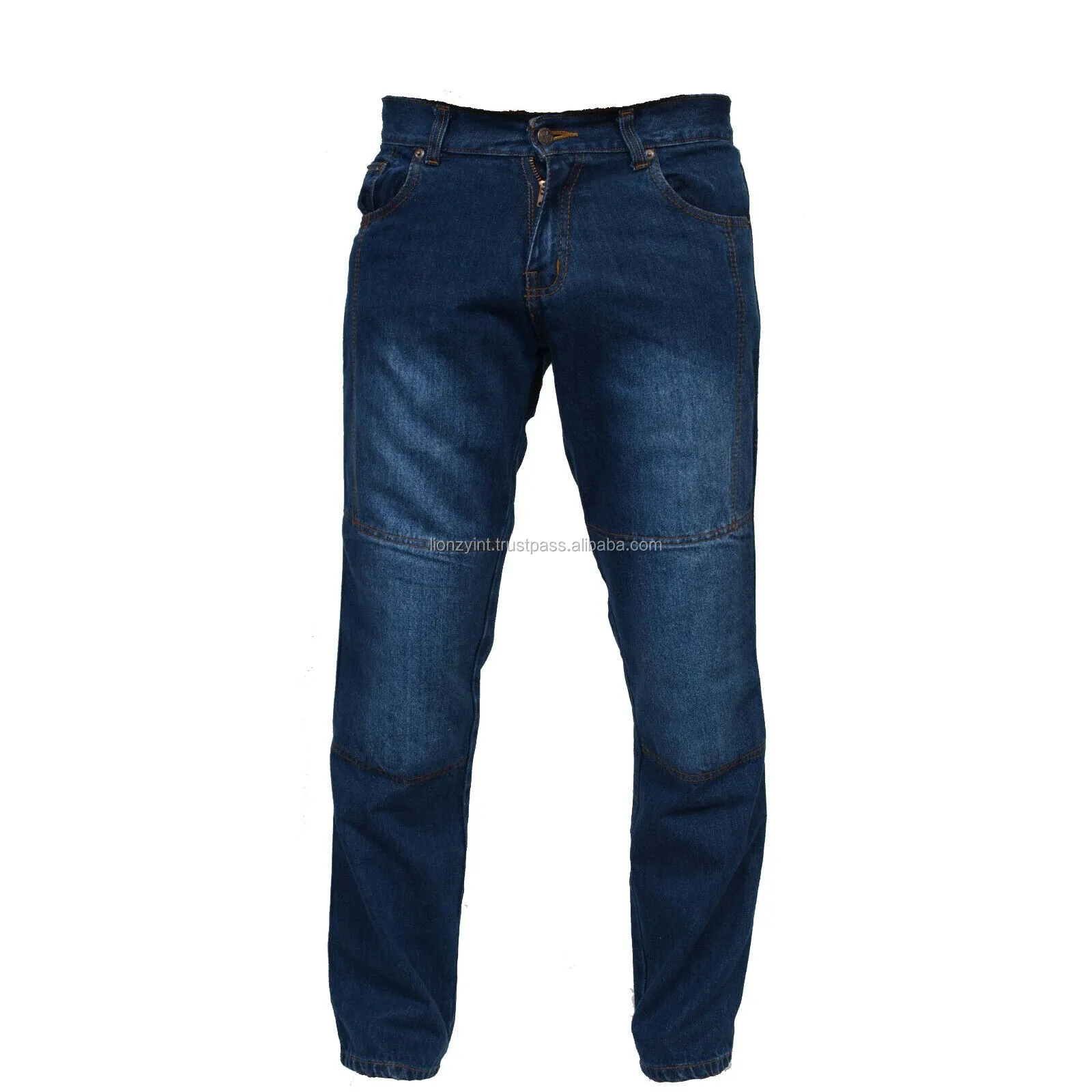 Slim Fit Motorcycle CE Jeans made with Kevlar Lining Best Quality Biker Jeans Pant With CE Protectors Knee and Thigh