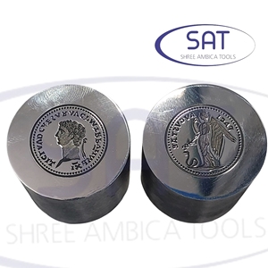 SAT Jewelry – Moules de Confection de Pièces de Monnaie Personnalisées de Qualité Supérieure en Or et Argent, Motif Visage de Reine, avec Double Polissage – Nouvelle York, Émirats Arabes Unis - Product Image 1