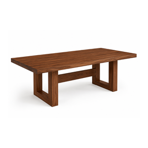 Chaise de salle à manger moderne en teck massif rembourrée, chaise de restaurant en bois de luxe pour hôtel, villa, café, mobilier sur mesure - Product Image 3