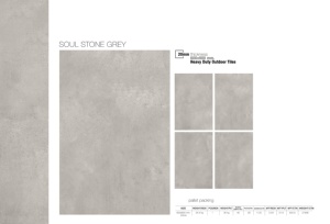 Realees — carreaux de sol en porcelaine rustique rugueux, corps entier, 60x60, 20mm, bon marché, pour jardin, Patio, extérieur, R11 - Product Image 5
