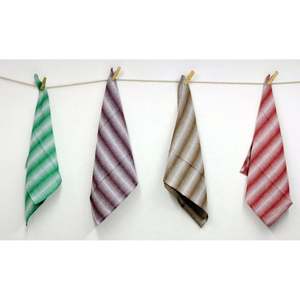 Torchons et serviettes décoratifs teints en fil pour la cuisine et la salle à manger à la maison - Product Image 1