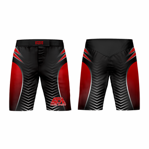 Shorts de Compresión MMA de Alta Calidad al por Mayor, Pantalones Cortos de Grappling con Logotipo Frontal, 100% Poliéster, Duraderos - Product Image 4