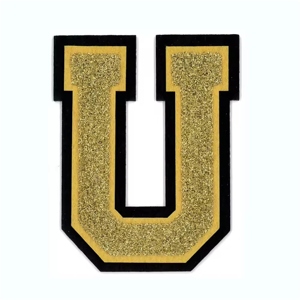 Écussons brodés personnalisés en chenille, lettres et chiffres de style universitaire, écussons de logo de dessins animés sportifs de basketball pour vestes, sweats à capuche et sacs - Product Image 3