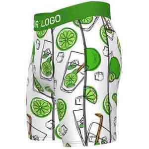 Calzoncillos Boxer con Logotipo Personalizado, Ropa Interior Transpirable de Punto, Corte Medio, Sin Costuras, Ropa Interior Masculina - Product Image 2