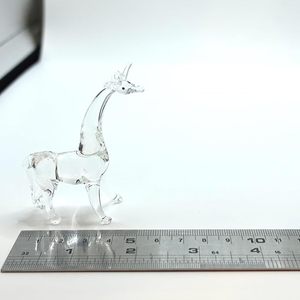 Nuevo Adorno de Cristal Soplado a Mano de Borosilicato Alto, Estilo Murano, Arte Popular, Libro de Pascua, Jirafa, Arte Animal, Forma 3D, Pequeño Mundo de Cristal, Rajasthan - Product Image 4