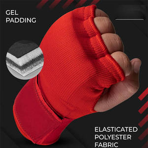 Gants de boxe élastiques avec rembourrage en mousse de gel pour entraînement de karaté, logo personnalisé, équipement de gym - Product Image 6