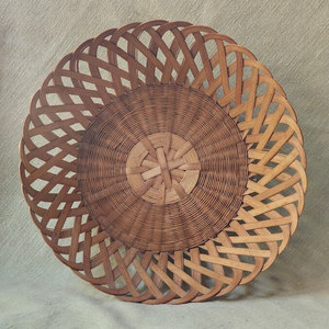 Cesta de Bambú Tejida Vintage, Decoración Rústica para Mesa de Cocina Estilo Cottagecore, Cesta de Almacenamiento de Mimbre Natural, Proveedor y Fabricante Mayorista - Product Image 2
